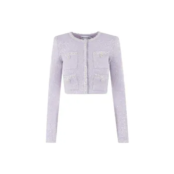 Self portrait Knitwear Women's Light Purple