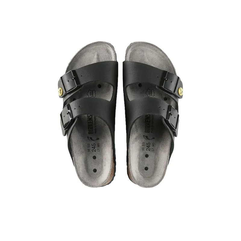 Birkenstock Arizona Esd Birko Flor Narrow Fit Sandals 'Black'-3