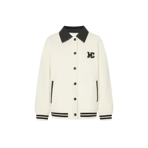 MO&CO Baseball Jerseys Women's Beige