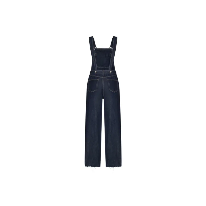 MO&CO Overalls Women's Denim Blue-1