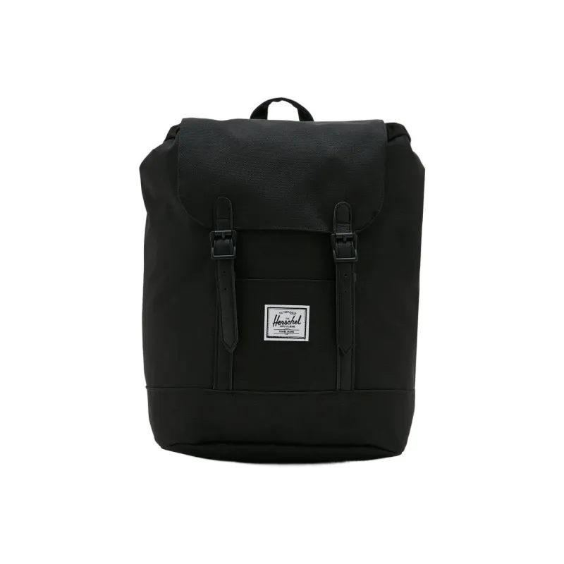 Herschel Polyester Handheld Backpack Mini Unisex Black-4