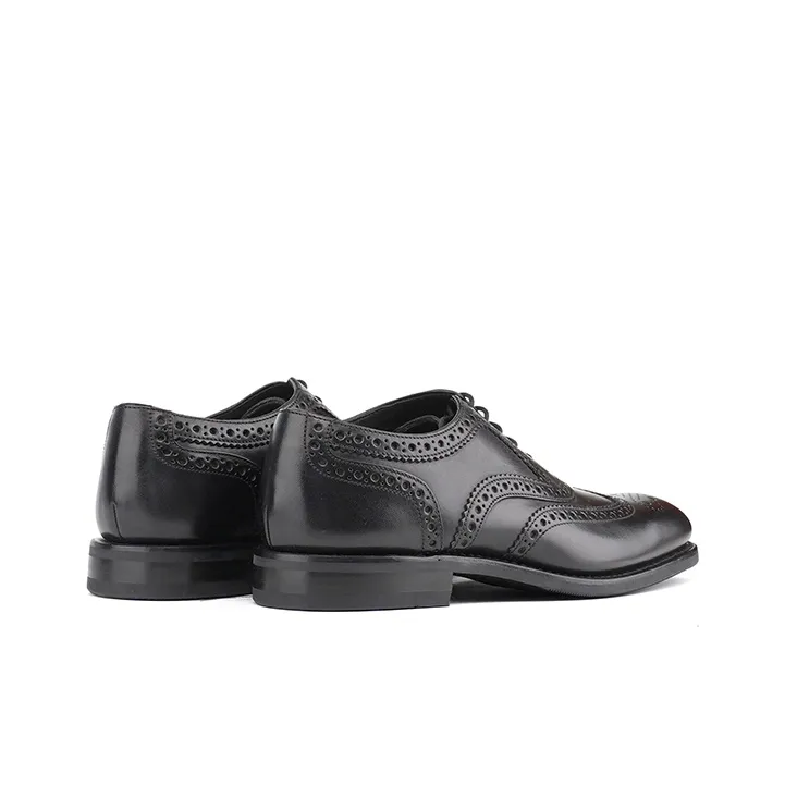 LOAKE Dress Shoes Men Low Top Black-2