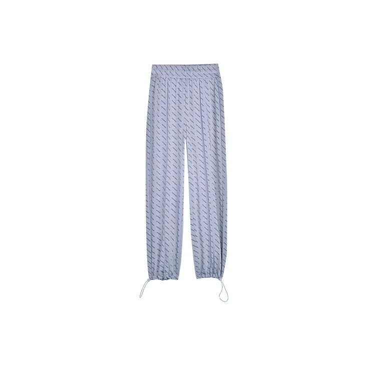 HIPPIEMISS Casual Pants Women's Gray Blue-1