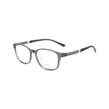 SEIKO Square Eyeglass Frames Kids' Gray