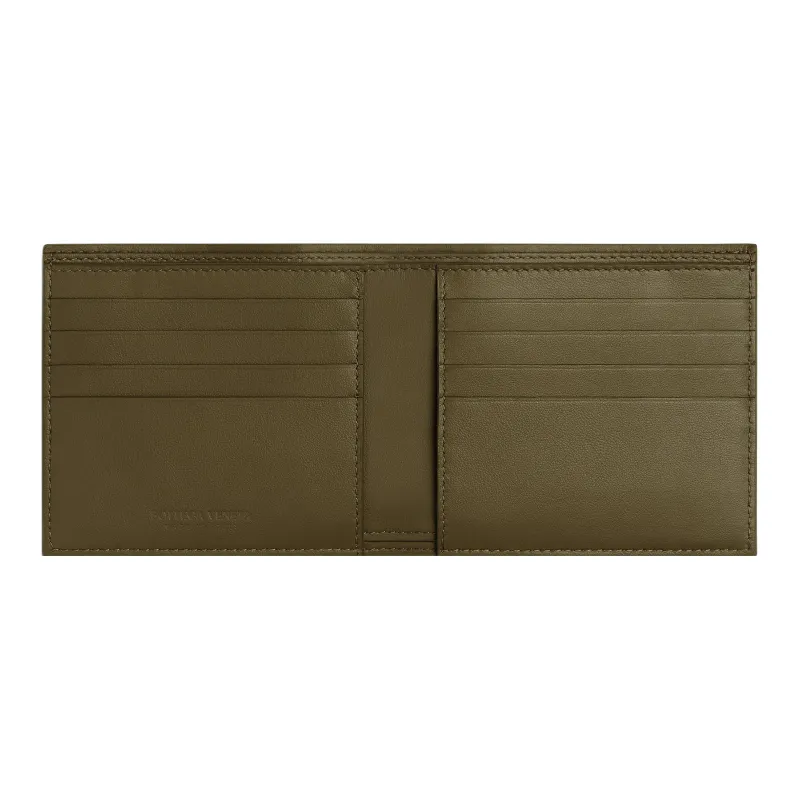 Bottega Veneta Intrecciato Bi Fold Wallet-1