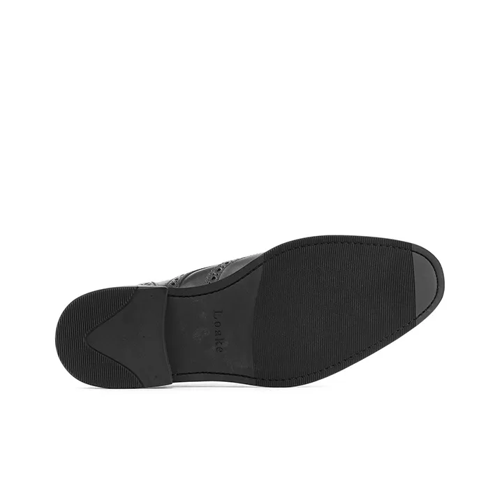 LOAKE Dress Shoes Men Low Top Black-4