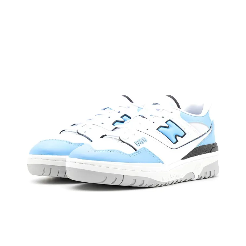 New Balance 550 White Carolina Blue-1