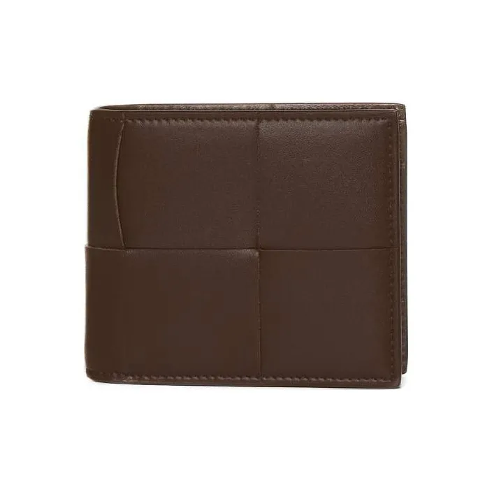 Bottega Veneta Intrecciato Bi Fold Wallet-0