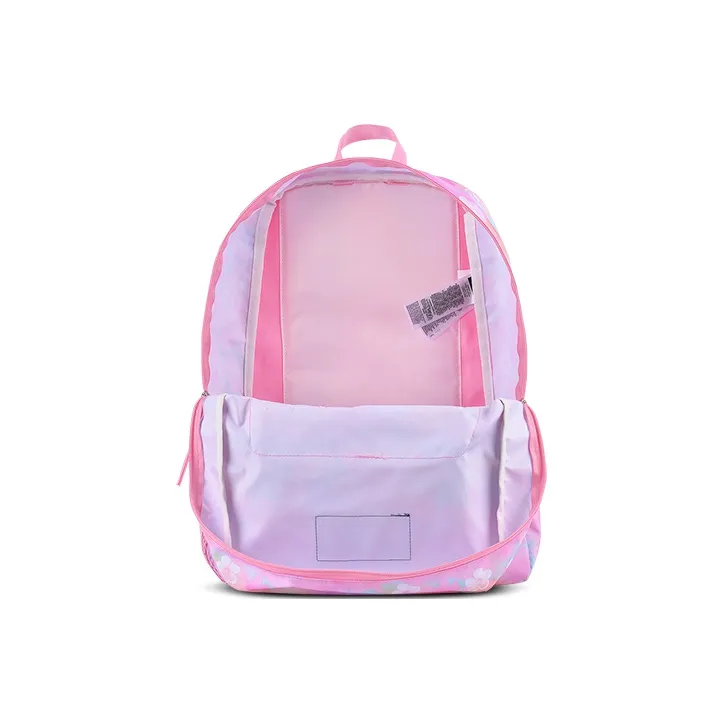 JanSport Fabric Laptop Backpack Medium Size Unisex Neon Floral-4