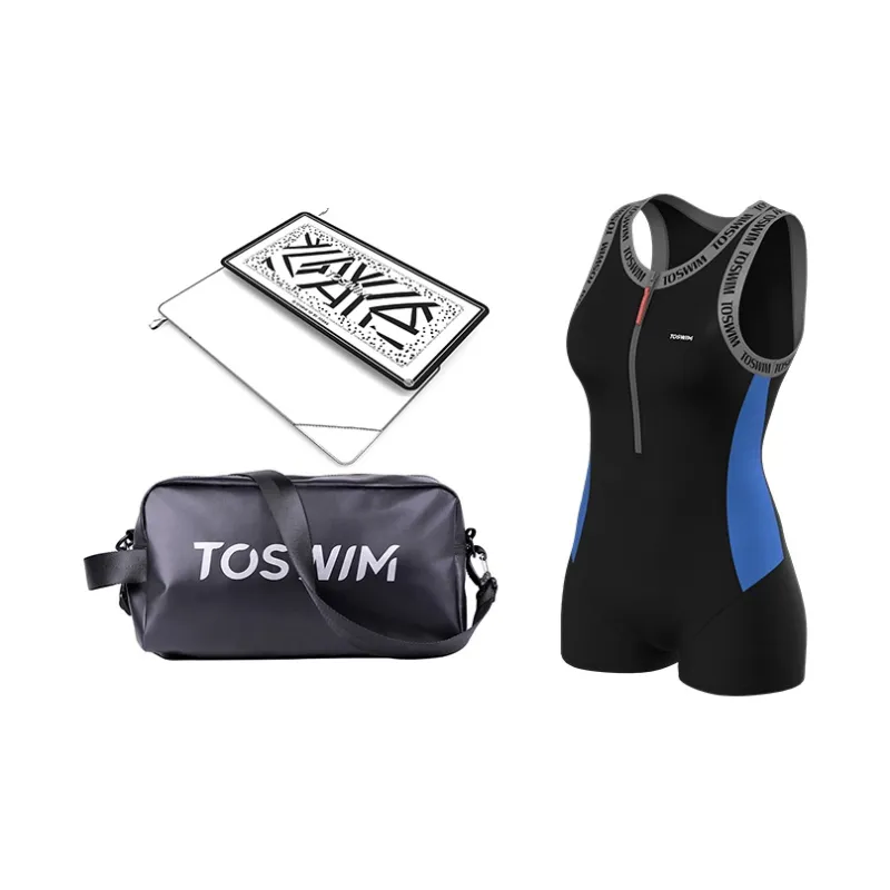 TOSWIM Swimming Sets Polyamide Elastane Polyester Beach Vacation Surfing Hot Spring Water Play Women's S M L XL XXL-2