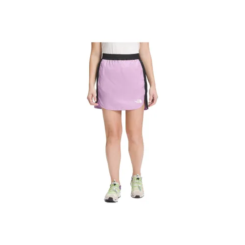 THE NORTH FACE Casual Short Skirts Women's Black/Purple Double Combo