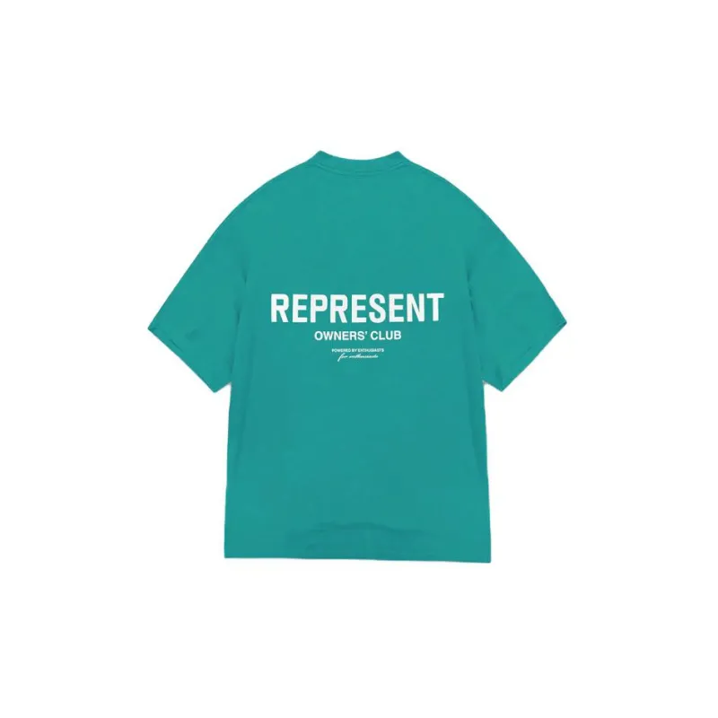 REPRESENT T Shirts Men Green-1