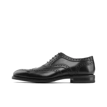 LOAKE Dress Shoes Men Low Top Black