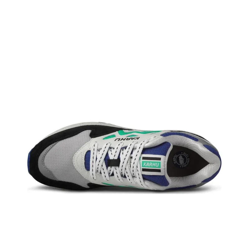 KARHU Legacy 96 ''Orienteering Pack'' Anti-Slip Wear-Resistant Low-Top Sports Casual Shoes Unisex Black/Green Gray Blue-2