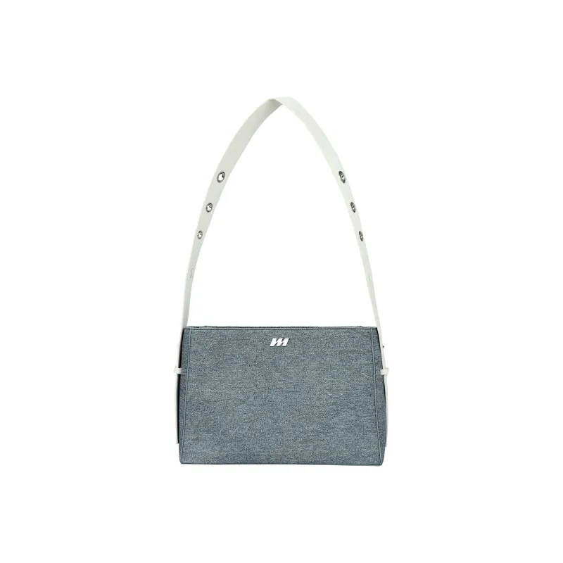 MQ Pu Leather Tote Bag, Shopping Bag, Shoulder Bag Tubas Women's Denim Blue-1