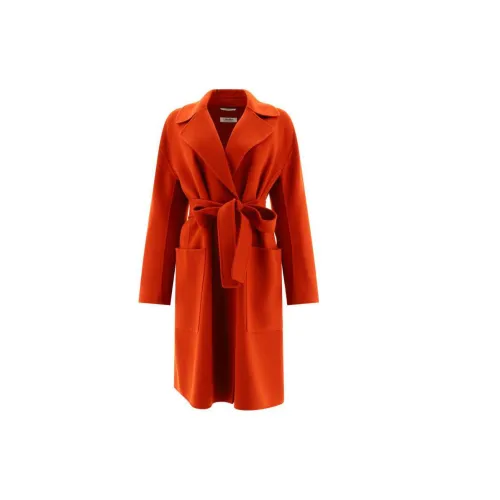 'S MAX MARA Coats Women's Orange