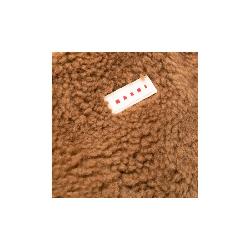 MARNI Logo Patch Open Top Tote Bag-3