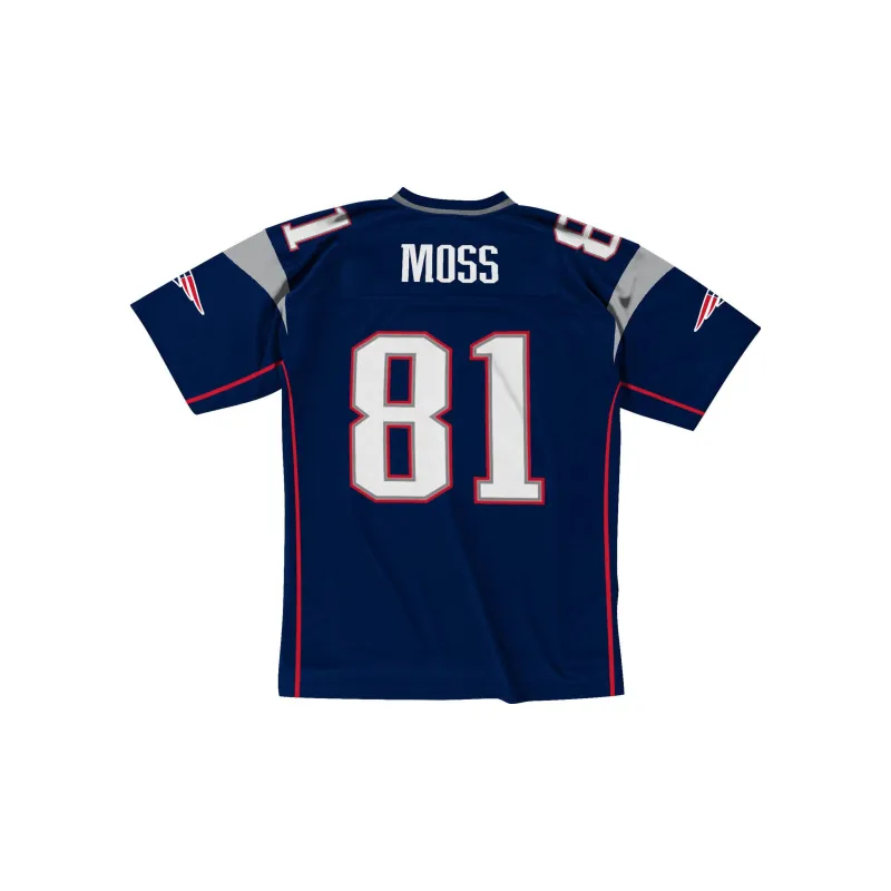 Mitchell Ness 'NFL New England Patriots 07 Randy Moss' Football Jersey-1