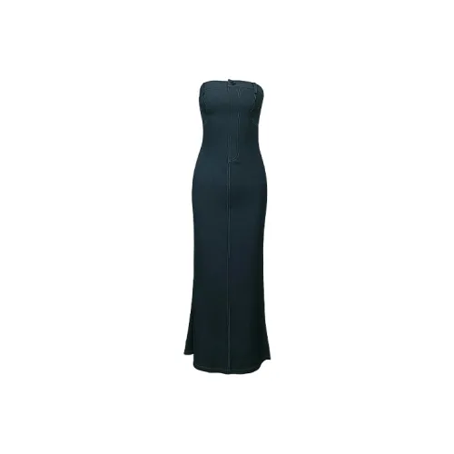 Gyokuu Sleeveless Dresses Women's Dark Gray