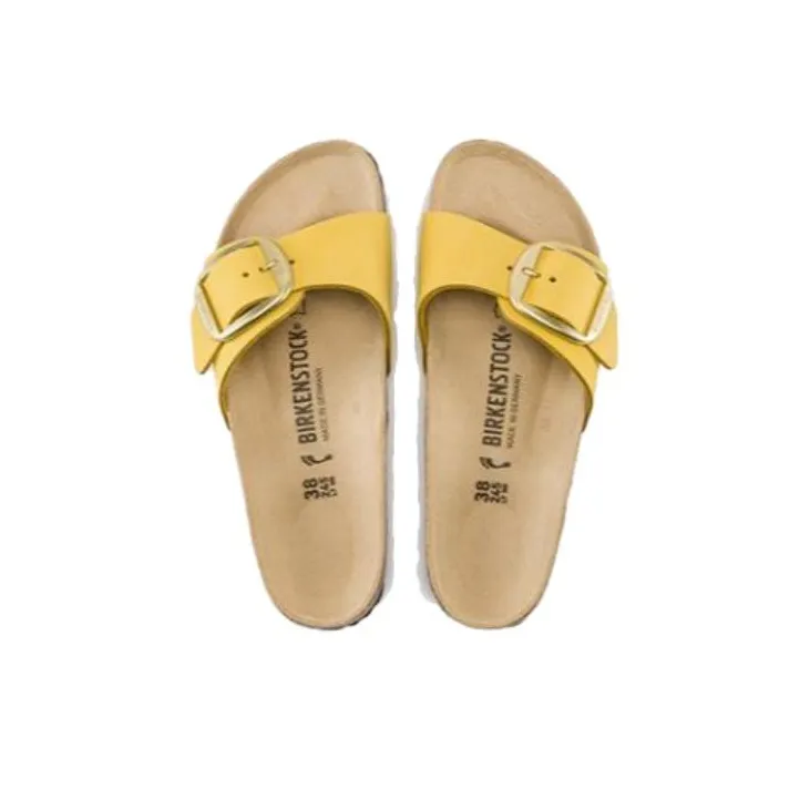 Birkenstock EVA Slide Slippers Women's Yellow Narrow Fit-3