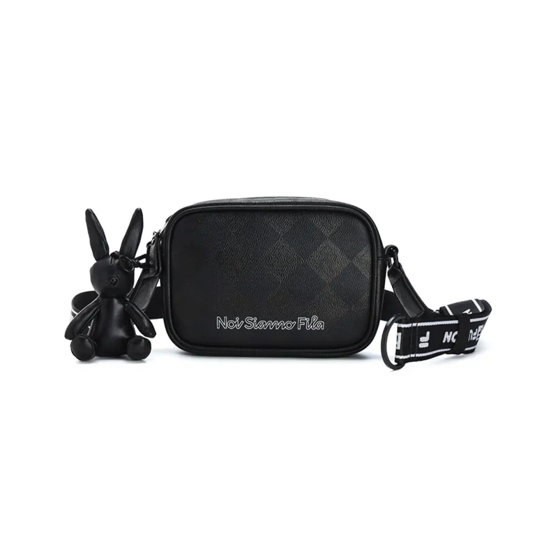 FILA Fusion PU Shoulder Bag Crossbody Bag Regular Women's Black-0