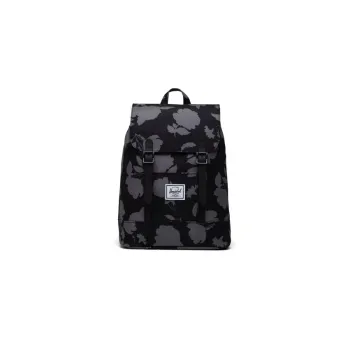 Herschel Polyester Backpack Mini Unisex Black Print