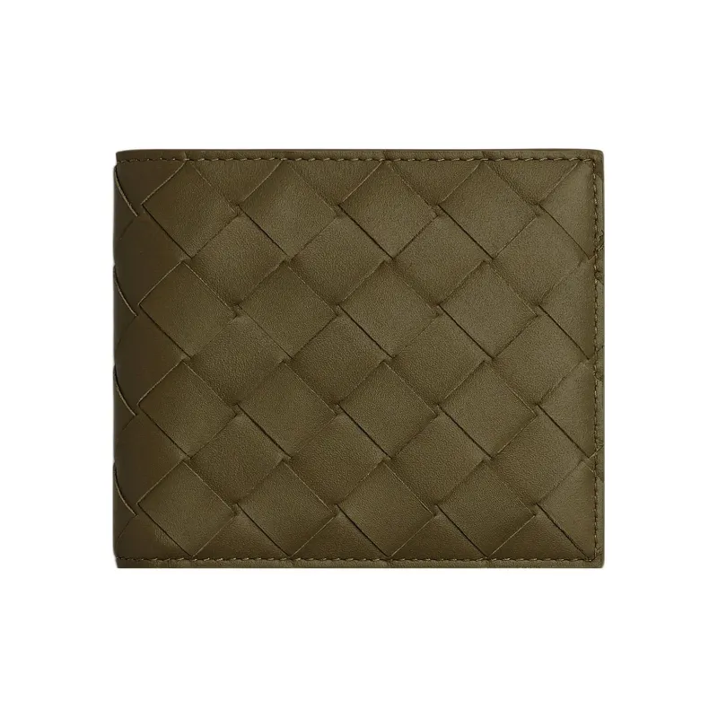 Bottega Veneta Intrecciato Bi Fold Wallet-2