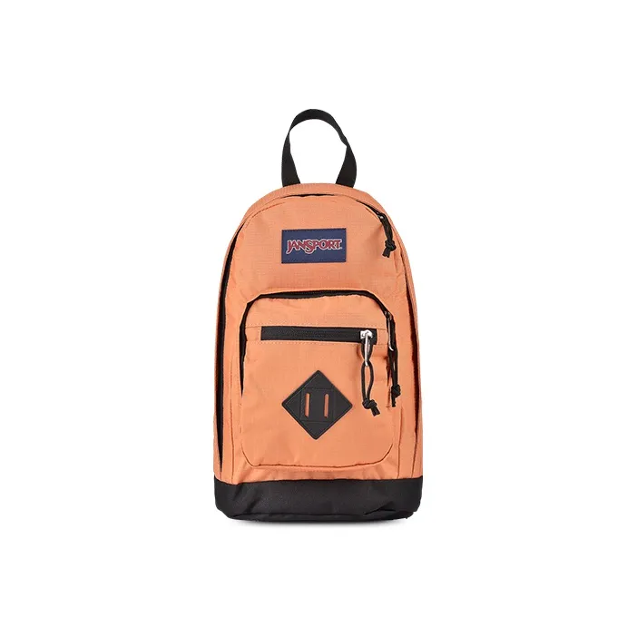 JanSport Polyester Crossbody Bag, Sling Bag Regular Unisex Bella Orange-1