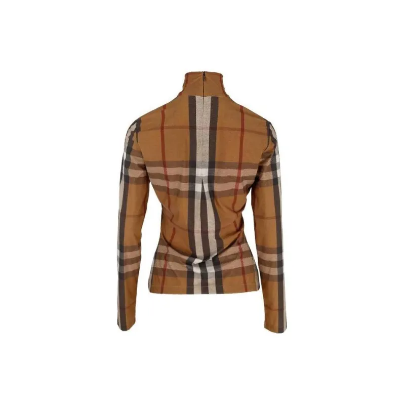 Burberry T-Shirts Women's Brown-3