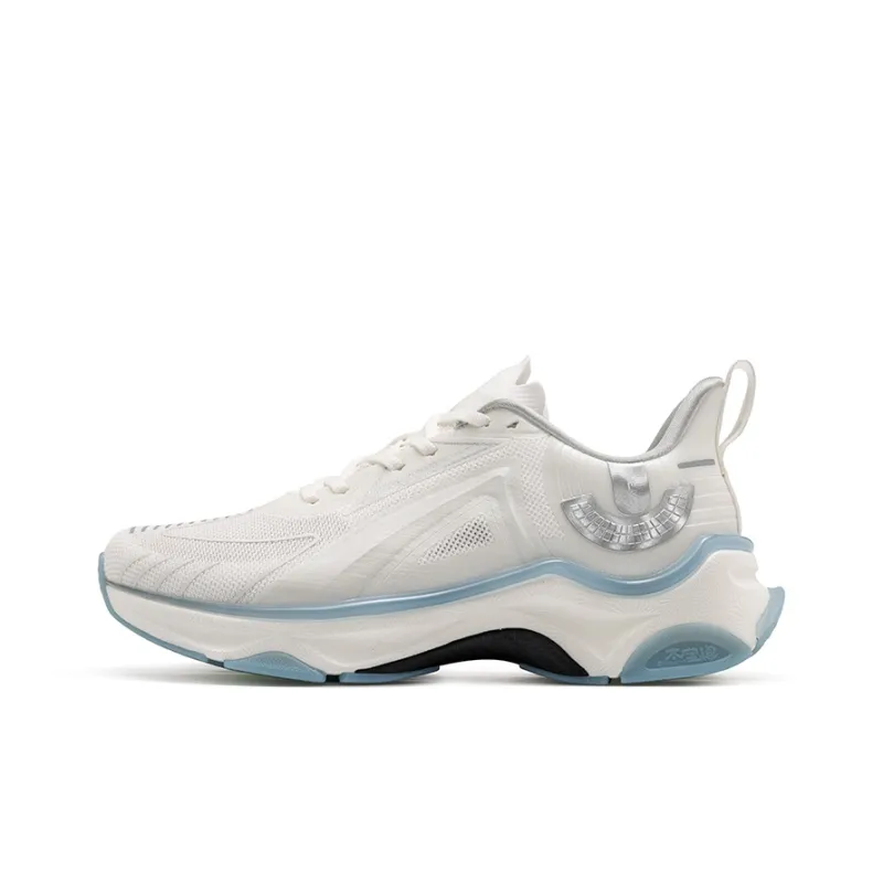 ONEMIX Armored Low Top Running Shoes Unisex Moon White-0