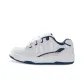 White Blue Color Block