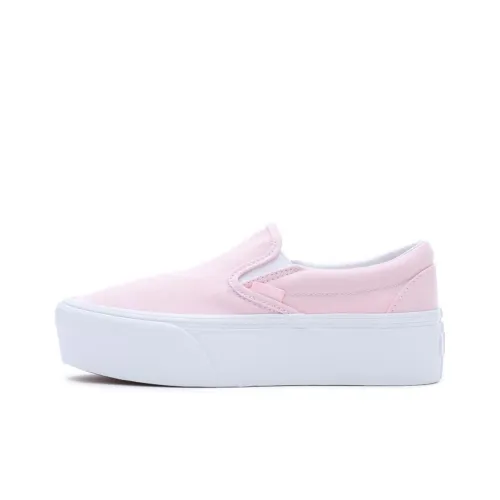 Vans Classic Slip On Stackform 'Pink White'