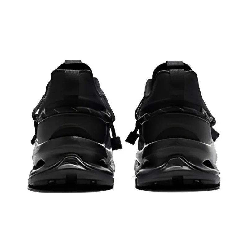 361° Wind Chain OD Cushioning Breathable Rebound Low-Top Running Shoes Men's Obsidian Black-3