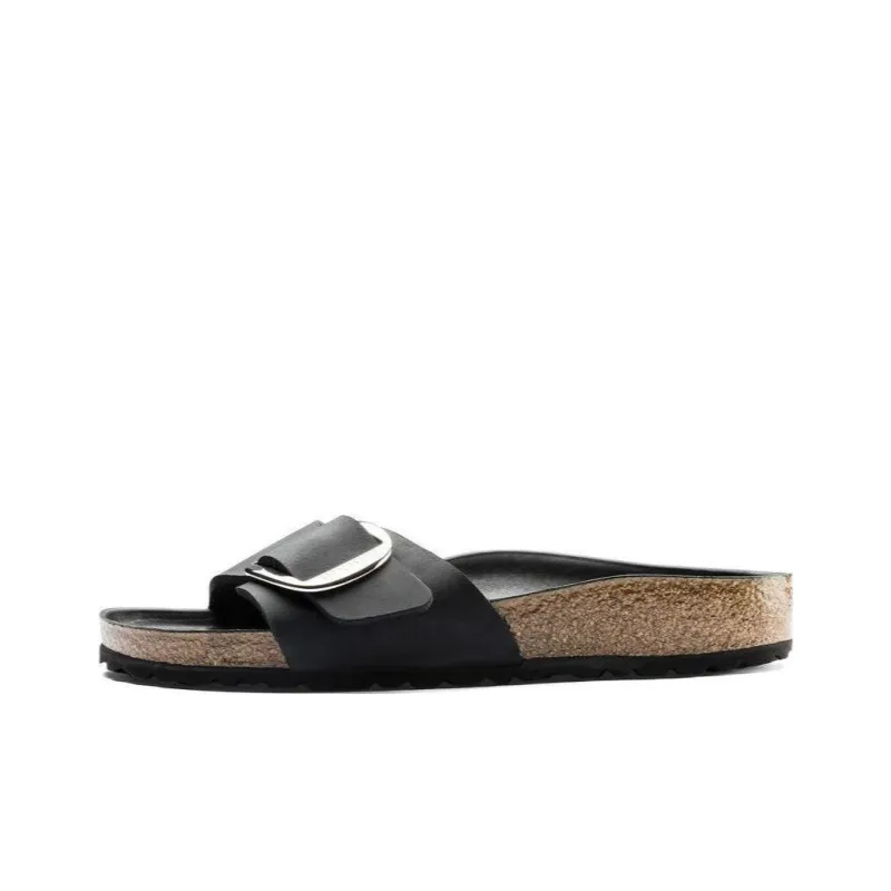 Birkenstock Madrid Big buckle Leather Sandals Women's-0