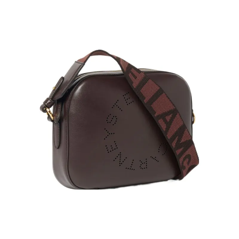 Stella McCartney Logo Detailed Zip-Up Crossbody Bag-1
