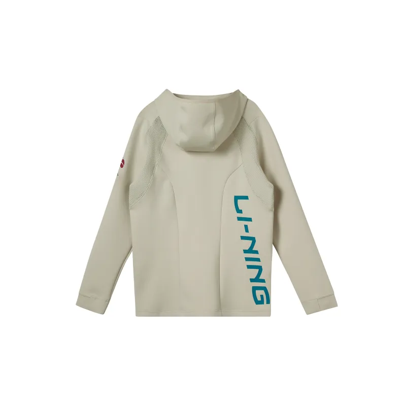 LiNing Professional Basketball Series Sweatshirt Men's Cloud Mist White-1
