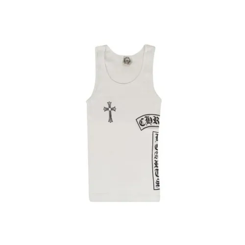 Chrome Hearts Tank Tops Unisex White