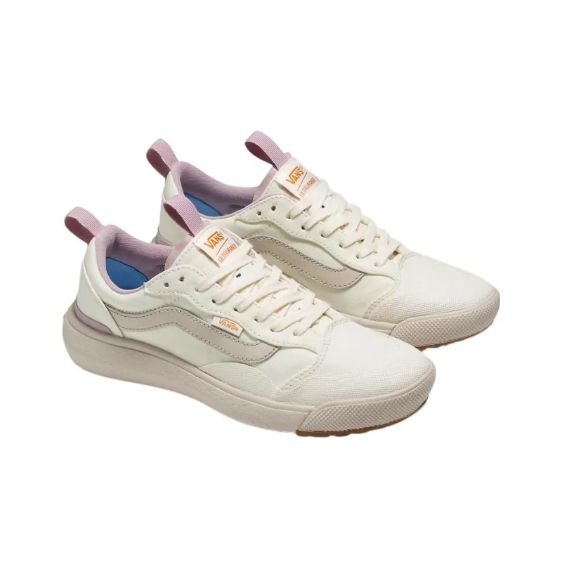 Vans UltraRange Exo Se Anti-Slip Wear-Resistant Low-Top Skateboard Shoes Unisex White Pink-1