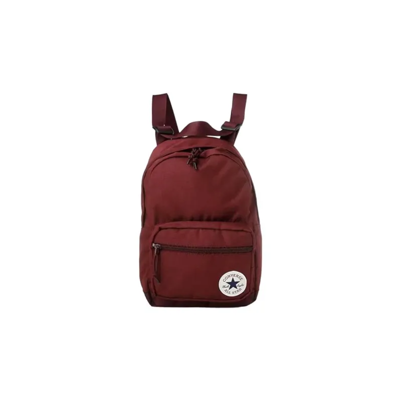 Converse Polyester Backpack Regular Unisex Burgundy-3