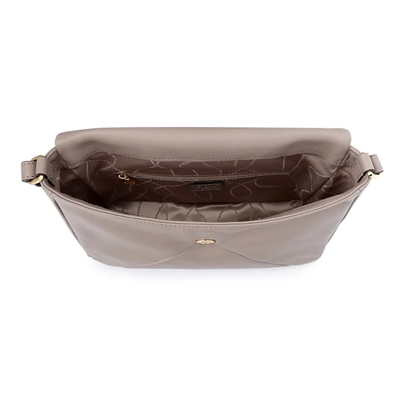 FION Cow Leather Tote Underarm Shoulder Bag Tubas Women's-7