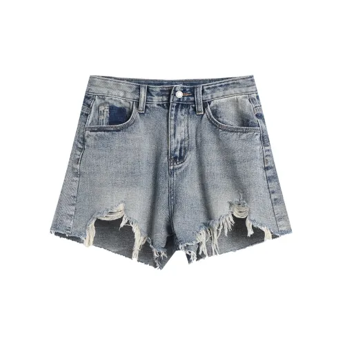 WOWI Denim Shorts Women's Blue