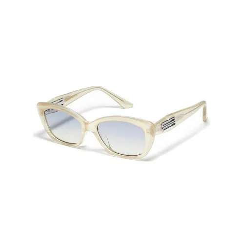 GENTLE MONSTER Cat Eye Sunglasses Unisex White