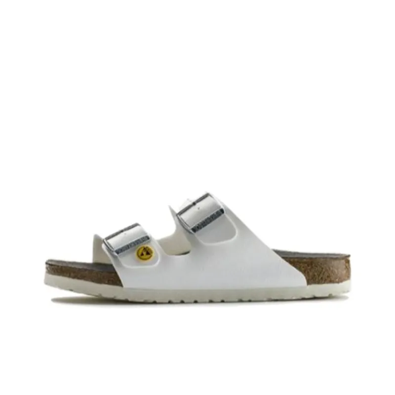 Birkenstock Arizona Esd Birko Flor Narrow Fit Sandals 'White'-0