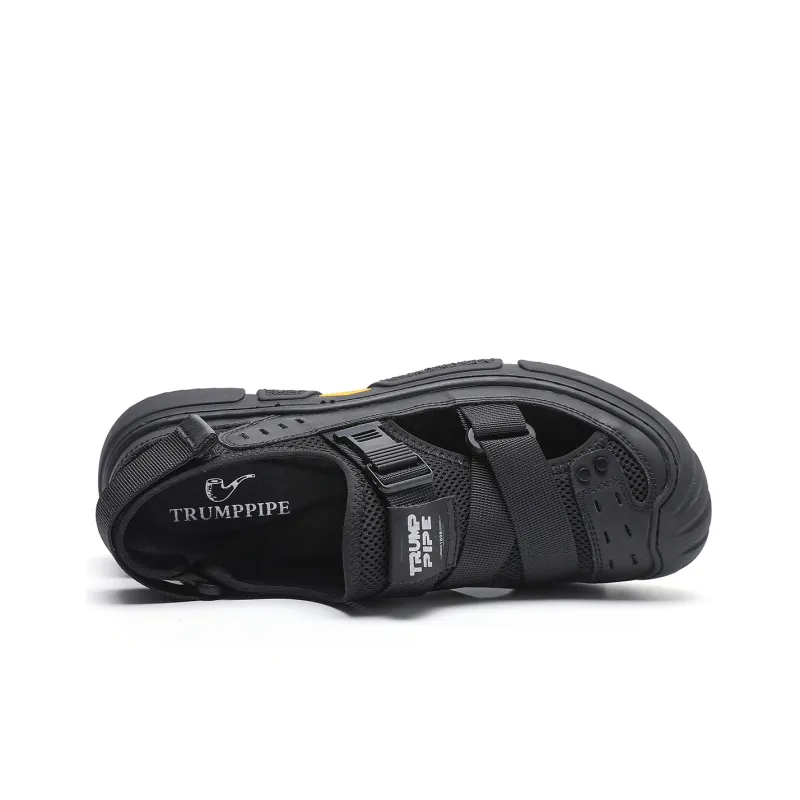 TRUMPPIPE Sports Sandals Men's Black-2