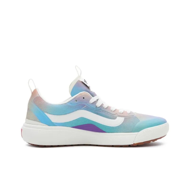 Vans UltraRange Exo Anti-Slip Wear-Resistant Low-Top Skateboard Shoes Unisex Purple Orange Blue-1