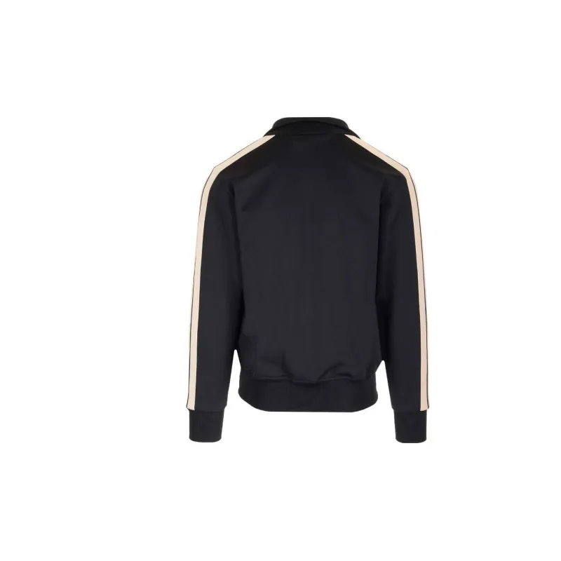 PALM ANGELS Pa Monogram Nylon Full Zip Sweatshirt-1