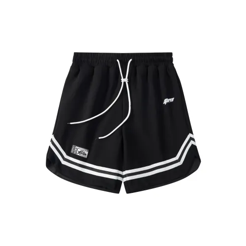 SUPEREALLY Basketball Shorts Unisex Black