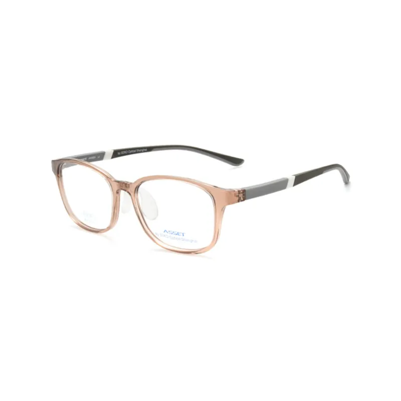 SEIKO Rectangular Eyeglass Frames Unisex Gray-0
