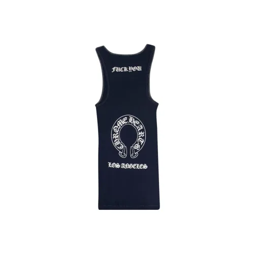 Chrome Hearts Tank Tops Unisex Marine Blue