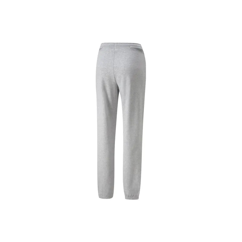 PUMA Knitted Sweatpants Women's Light Mixed Gray-1